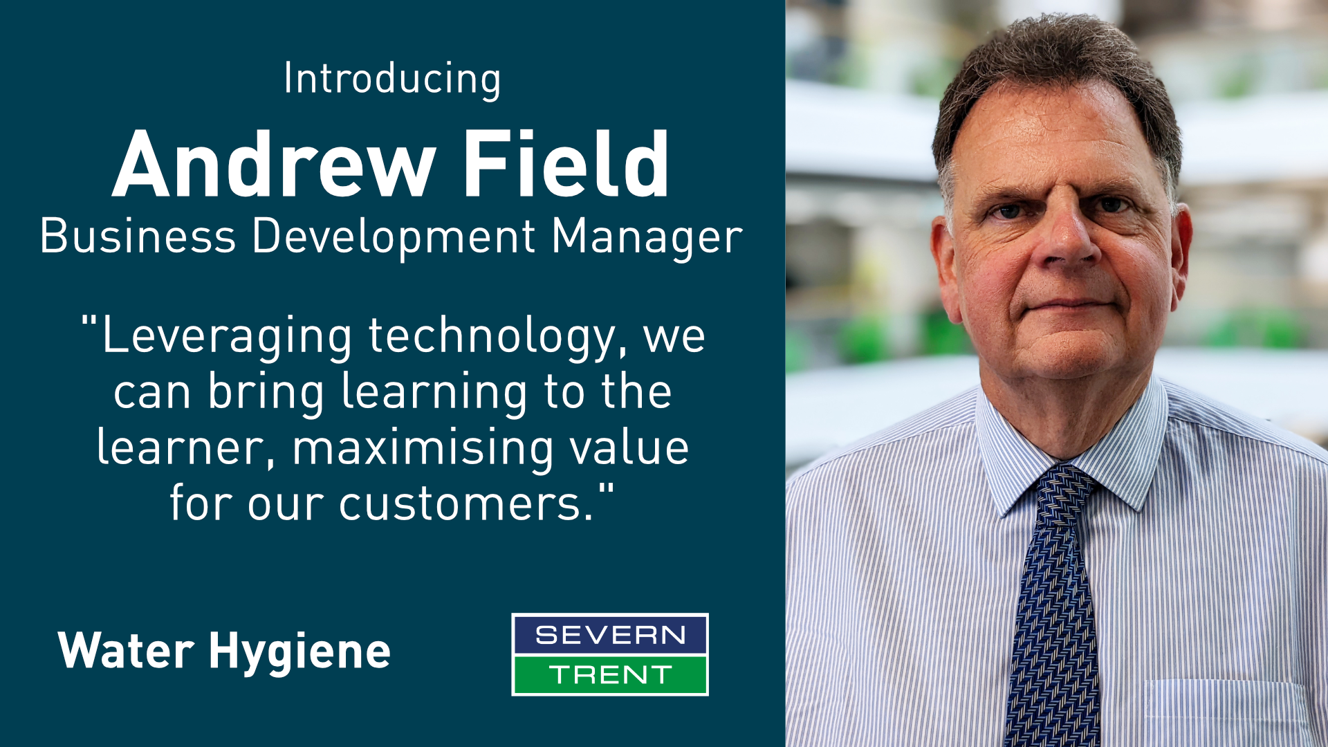 Meet Andrew Field, our new Business Development Manager