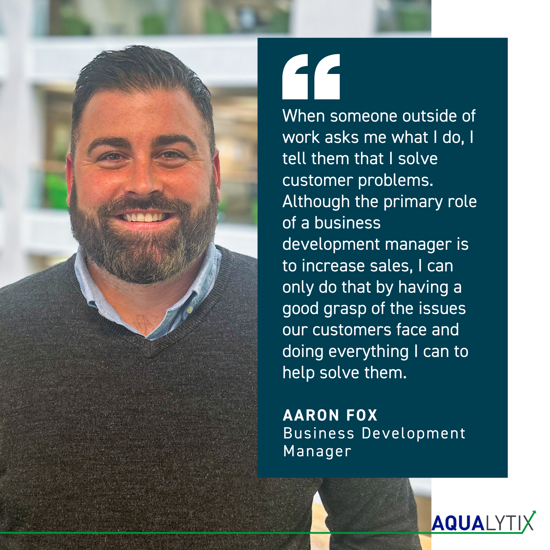 Severn Questions With Aaron Fox From Aqualytix